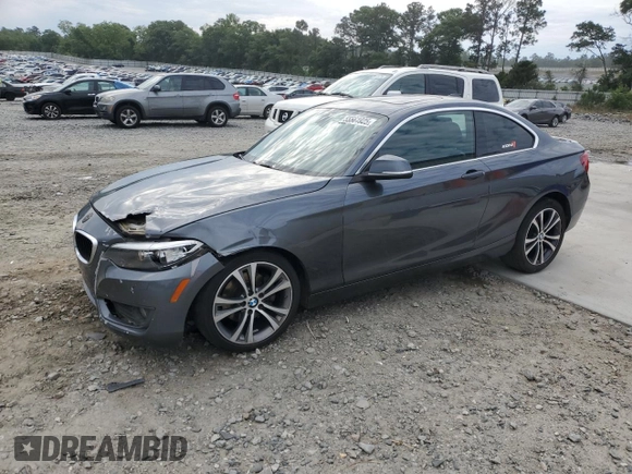 2016 BMW 2 Series 228i z VIN WBA1F9C5XGV545342, wystawiony jako Copart lot #55561925 z przebiegiem 143 243 mil mil oraz Szkoda całkowita • Salvage title. Historia ofert i sprzedaży dostępna na DreamBid. Obrazek 1.