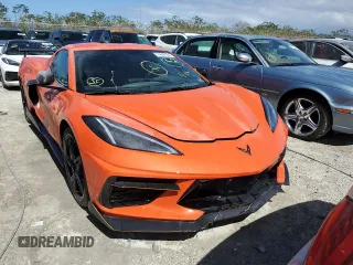 2020 Chevrolet Corvette 2LT with VIN 1G1Y72D41L5102561, listed as a Copart auction lot 74697964 with 0 mi miles and Non Repairable. Bid and sale history available at carsss.com. Image 5.