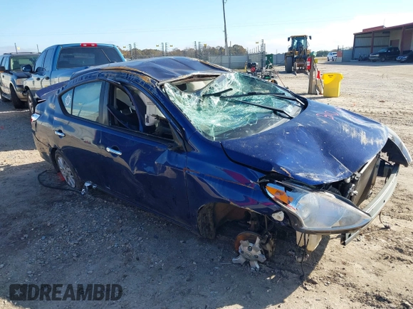 2018 Nissan Versa SV with VIN 3N1CN7AP2JL845703, listed as a IAAI auction lot 41081090 with Not Provided miles. Bid and sale history available at carsss.com. Image 1.
