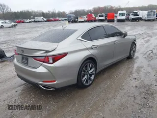 2021 Lexus ES 350 F Sport with VIN 58AGZ1B1XMU098554, listed as a IAAI auction lot 42026390 with 86,171 mi miles and . Bid and sale history available at DreamBid. Image 4.