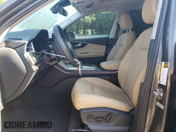 2023 Audi Q7 Premium Plus with VIN WA1LCBF79PD014979, listed as a Copart auction lot 56172535 with 23,066 mi miles and Salvage title. Bid and sale history available at DreamBid. Image 7.