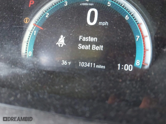 2018 Honda Civic Sedan EX-T with VIN JHMFC1F36JX019412, listed as a IAAI auction lot 41601422 with 103,411 mi miles. Bid and sale history available at carsss.com. Image 15.