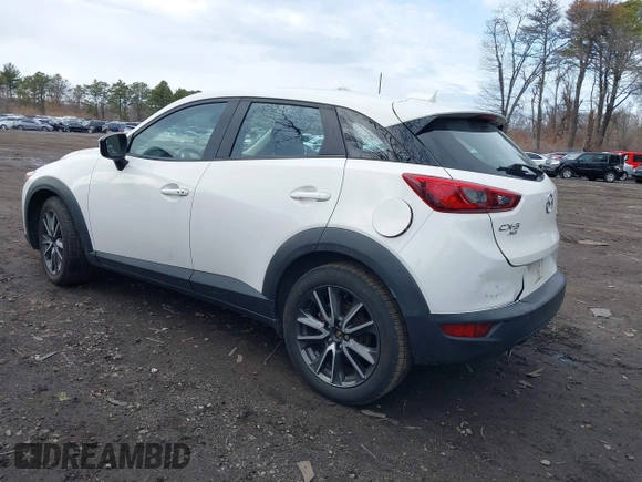 2017 Mazda CX-3 Touring with VIN JM1DKFC76H0172634, listed as a IAAI auction lot 41736544 with 48,585 mi miles. Bid and sale history available at carsss.com. Image 3.