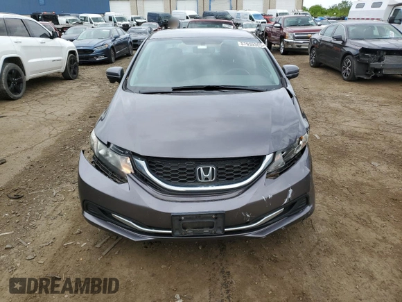 2015 Honda Civic SE z VIN 19XFB2F74FE087468, wystawiony jako Copart lot #57939305 z przebiegiem 166 755 mil mil oraz Szkoda całkowita • Salvage title. Historia ofert i sprzedaży dostępna na DreamBid. Obrazek 5.