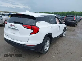 2019 GMC Terrain SLE with VIN 3GKALMEV5KL364822, listed as a IAAI auction lot 42454349 with 59,603 mi miles and . Bid and sale history available at DreamBid. Image 4.