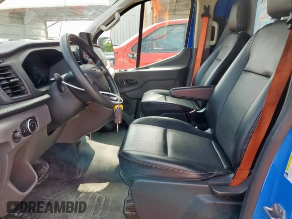 2020 Ford Transit Cargo with VIN 1FTBR1Y86LKB56275, listed as a Copart auction lot 55617175 with 122,116 mi miles and Clean title. Bid and sale history available at DreamBid. Image 7.
