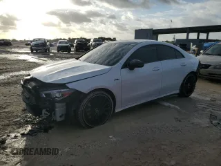 2023 Mercedes-Benz CLA 35 AMG z VIN W1K5J5BB0PN408872, wystawiony jako Copart lot #74823254 z przebiegiem 12 063 mil mil oraz Szkoda całkowita • Salvage title. Historia ofert i sprzedaży dostępna na DreamBid. Obrazek 1.