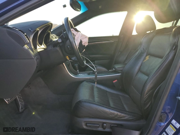 2008 Acura TL Type-S with VIN 19UUA765X8A002128, listed as a Copart auction lot 88341535 with 166,008 mi miles and Salvage Title. Bid and sale history available at carsss.com. Image 7.