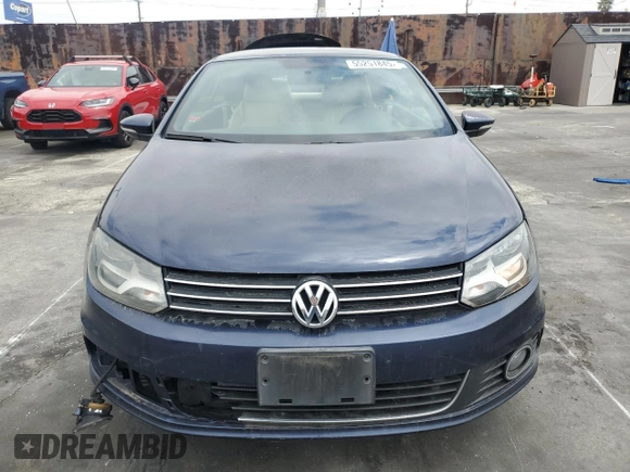 2012 Volkswagen Eos Komfort with VIN WVWBW7AH3CV005642, listed as a Copart auction lot 55251845 with 120,401 mi miles and Clean Title. Bid and sale history available at DreamBid. Image 5.