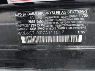 2007 Mercedes-Benz S 550 z VIN WDDNG71X07A111017, wystawiony jako IAAI lot #40911702 z przebiegiem 217 532 mil mil oraz . Historia ofert i sprzedaży dostępna na DreamBid. Obrazek 9.