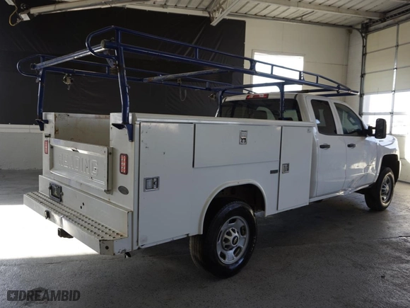 2018 Chevrolet Silverado 2500HD Work Truck with VIN 1GB2CUEG8JZ161128, listed as a Copart auction lot 75266534 with 129,275 mi miles and Salvage Title. Bid and sale history available at carsss.com. Image 3.