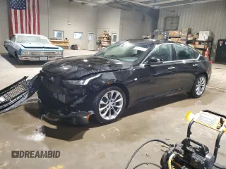 2023 Cadillac CT5 Premium Luxury z VIN 1G6DN5RK0P0133410, wystawiony jako Copart lot #74236654 z przebiegiem 25 640 mil mil oraz Czysty tytuł • Clean title. Historia ofert i sprzedaży dostępna na DreamBid. Obrazek 1.