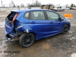 2018 Honda Fit Sport with VIN 3HGGK5G61JM710217, listed as a Copart auction lot 44733225 with 65,158 mi miles and Salvage Title. Bid and sale history available at DreamBid. Image 3.