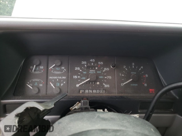 1994 Ford Ranger Splash with VIN 1FTCR11X8RTA16558, listed as a Copart auction lot 72448934 with 61,673 mi miles and Clean title. Bid and sale history available at DreamBid. Image 9.