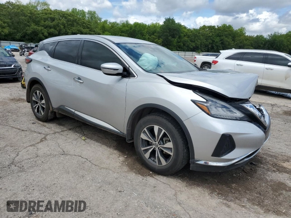 2020 Nissan Murano S z VIN 5N1AZ2AS8LN172866, wystawiony jako Copart lot #55900655 z przebiegiem 46 980 mil mil oraz Szkoda całkowita • Salvage title. Historia ofert i sprzedaży dostępna na DreamBid. Obrazek 4.