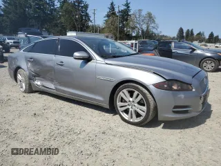 2011 Jaguar XJ with VIN SAJWA2GB2BLV17314, listed as a Copart auction lot 53533495 with 95,899 mi miles and Salvage Title. Bid and sale history available at carsss.com. Image 4.