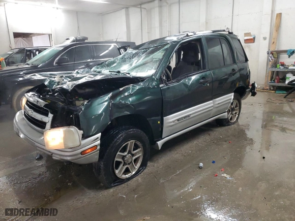 2002 Chevrolet Tracker LT with VIN 2CNBJ634026914603, listed as a Copart auction lot 85712834 with NaN miles and Non Repairable. Bid and sale history available at carsss.com. Image 1.