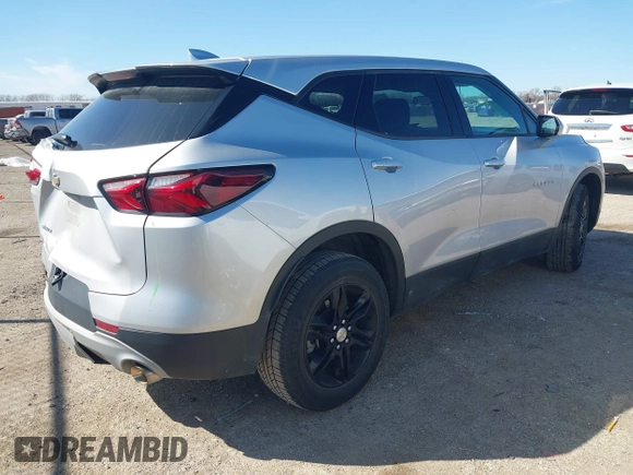 2021 Chevrolet Blazer LT with VIN 3GNKBCRS1MS523932, listed as a IAAI auction lot 41695122 with 86,820 mi miles and . Bid and sale history available at DreamBid. Image 4.