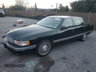 1995 Cadillac DeVille z VIN 1G6KD52B0SU252838, wystawiony jako Copart lot #87642595 z przebiegiem 72 847 mil mil oraz Szkoda całkowita • Salvage title. Historia ofert i sprzedaży dostępna na DreamBid. Obrazek 1.