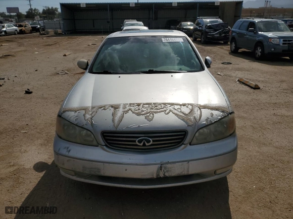 2002 Infiniti I35 Luxury with VIN JNKDA31A02T015735, listed as a Copart auction lot 76416424 with 0 mi miles and Salvage Title. Bid and sale history available at carsss.com. Image 5.