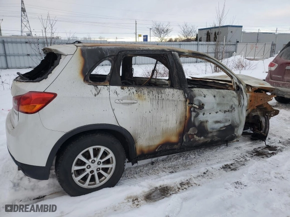 2016 Mitsubishi RVR SE with VIN JA4AJ3AU7GZ607596, listed as a Copart auction lot 88062675 with 0 miles and Non Repairable. Bid and sale history available at carsss.com. Image 3.