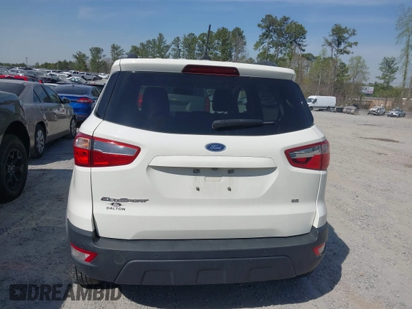 2021 Ford EcoSport SE with VIN MAJ3S2GE9MC437557, listed as a IAAI auction lot 41908602 with 36,058 mi miles and . Bid and sale history available at carsss.com. Image 16.