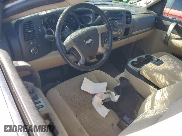 2007 Chevrolet Silverado 1500 1LT with VIN 2GCEK19J371608191, listed as a Copart auction lot 45173345 with 163,017 mi miles and Salvage Title. Bid and sale history available at DreamBid. Image 8.
