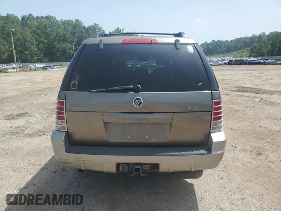 2005 Mercury Mountaineer Convenience z VIN 4M2ZU86W35UJ00268, wystawiony jako Copart lot #65780954 z przebiegiem 168 737 mil mil oraz Szkody całkowita. Historia ofert i sprzedaży dostępna na DreamBid. Obrazek 6.