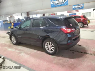 2020 Chevrolet Equinox LS with VIN 3GNAXSEV1LS632087, listed as a Copart auction lot 52703455 with 58,814 mi miles and Salvage Title. Bid and sale history available at carsss.com. Image 2.