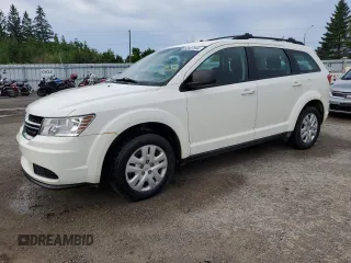 2015 Dodge Journey American Value z VIN 3C4PDCAB4FT534988, wystawiony jako Copart lot #63407844 z przebiegiem 218 590 mil mil oraz Szkoda całkowita • Salvage title. Historia ofert i sprzedaży dostępna na DreamBid. Obrazek 1.