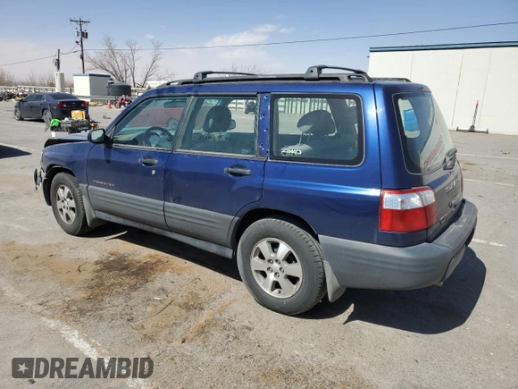 2001 Subaru Forester L with VIN JF1SF63571H739621, listed as a Copart auction lot 48336695 with 98,107 mi miles and Salvage Title. Bid and sale history available at carsss.com. Image 2.