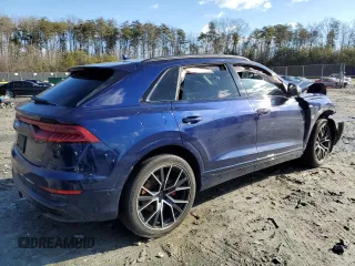 2019 Audi Q8 Premium Plus with VIN WA1EVAF10KD014743, listed as a Copart auction lot 45272965 with Not provided miles and Salvage title. Bid and sale history available at DreamBid. Image 3.