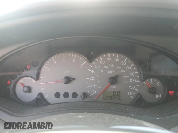 2003 Ford Focus with VIN 1FAHP36Z43W316899, listed as a Copart auction lot 55343955 with 178,646 mi miles and Salvage title. Bid and sale history available at DreamBid. Image 9.
