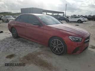 2023 Mercedes-Benz E-Class E 350 with VIN W1KZF8DB8PB142861, listed as a Copart auction lot 86368454 with 5,731 mi miles and Salvage Title. Bid and sale history available at carsss.com. Image 4.