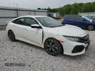2019 Honda Civic Si z VIN 2HGFC1E59KH700840, wystawiony jako Copart lot #53704695 z przebiegiem 66 191 mil mil oraz Szkody całkowita. Historia ofert i sprzedaży dostępna na DreamBid. Obrazek 4.
