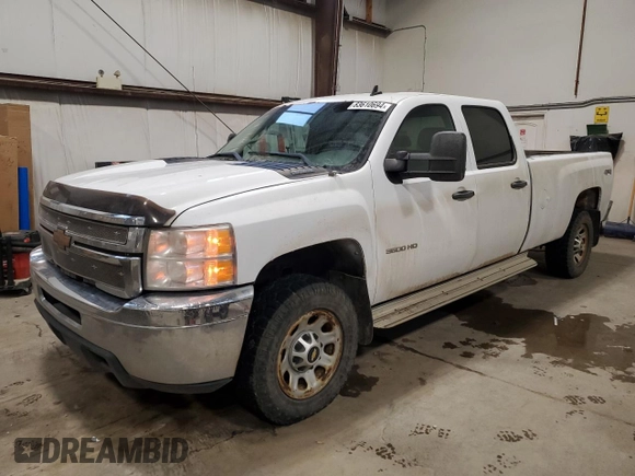 2011 Chevrolet Silverado 3500HD DRW Work Truck with VIN 1GC4KZCGXBF257563, listed as a Copart auction lot 83610694 with 204,096 mi miles and Clean Title. Bid and sale history available at carsss.com. Image 1.