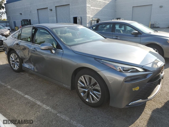 2022 Toyota Mirai XLE with VIN JTDAAAAA9NA005326, listed as a Copart auction lot 48085324 with 65,972 mi miles. Bid and sale history available at carsss.com. Image 4.