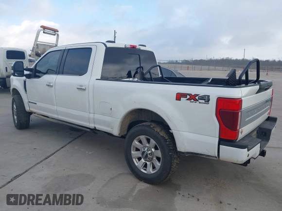 2021 Ford F-250 XL with VIN 1FT7W2BT4MEC60622, listed as a IAAI auction lot 41523519 with 116,037 mi miles and . Bid and sale history available at DreamBid. Image 3.