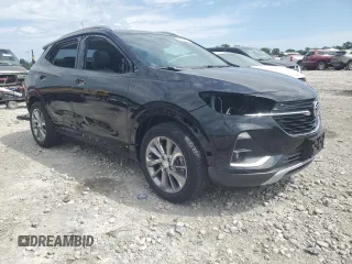 2021 Buick Encore GX Essence with VIN KL4MMFSL3MB151001, listed as a Copart auction lot 56675175 with 20,099 mi miles and Salvage title. Bid and sale history available at DreamBid. Image 4.
