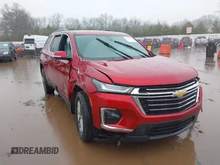 2023 Chevrolet Traverse LT Cloth with VIN 1GNEVGKW9PJ113880, listed as a IAAI auction lot 41478448 with 46,121 mi miles and . Bid and sale history available at DreamBid. Image 1.