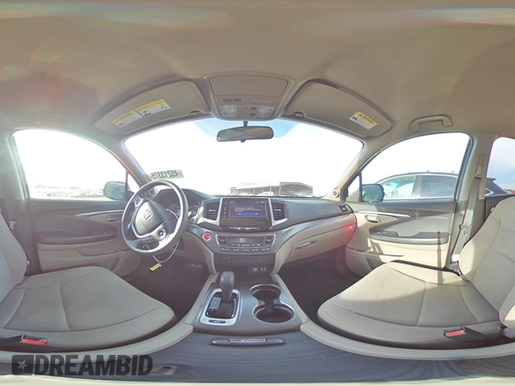 2017 Honda Pilot EX with VIN 5FNYF6H38HB031383, listed as a Copart auction lot 45213375 with 91,290 mi miles and Salvage Title. Bid and sale history available at DreamBid. Image 13.