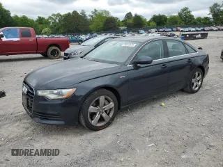 2012 Audi A6 Premium Plus with VIN WAUGGAFC3CN133132, listed as a Copart auction lot 56023575 with 90,174 mi miles and Clean title. Bid and sale history available at DreamBid. Image 1.
