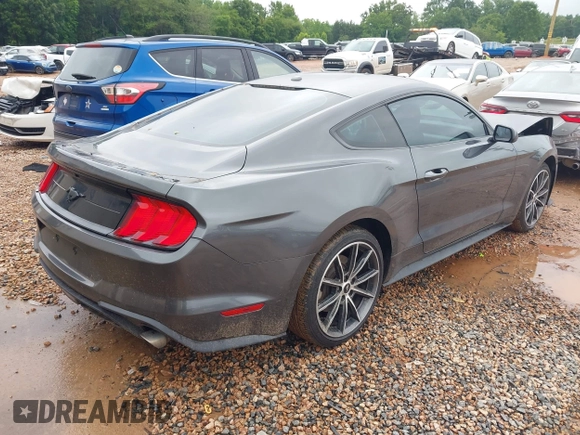 2018 Ford Mustang EcoBoost with VIN 1FA6P8TH2J5127543, listed as a IAAI auction lot 42315337 with 100,956 mi miles and . Bid and sale history available at DreamBid. Image 4.