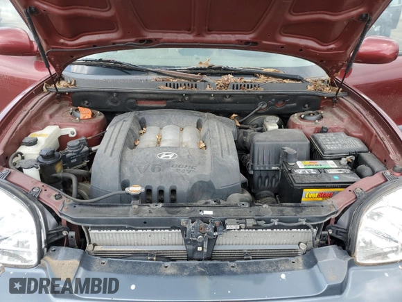 2005 Hyundai Santa Fe GLS with VIN KM8SC13D25U871319, listed as a Copart auction lot 62821625 with 101,202 mi miles and Clean title. Bid and sale history available at DreamBid. Image 11.