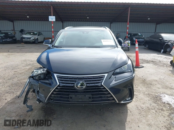 2019 Lexus NX with VIN JTJYARBZ0K2152235, listed as a IAAI auction lot 41658197 with 54,802 mi miles. Bid and sale history available at carsss.com. Image 12.
