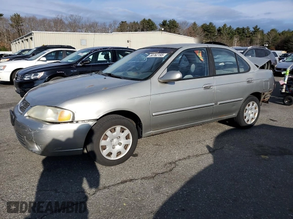 2001 Nissan Sentra GXE with VIN 3N1CB51D31L502482, listed as a Copart auction lot 50762195 with 185,455 mi miles and Salvage title. Bid and sale history available at DreamBid. Image 1.