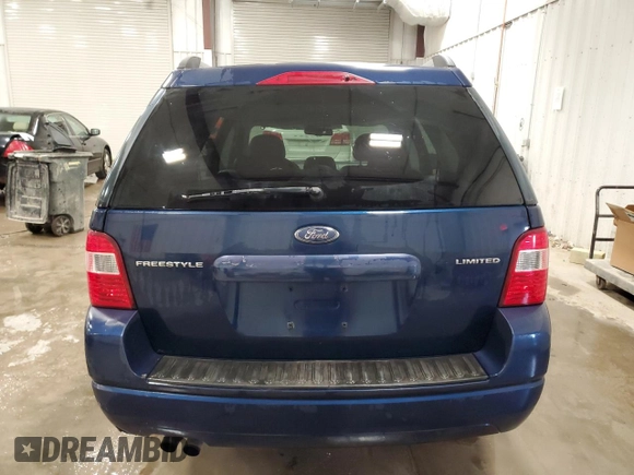 2006 Ford Freestyle Limited with VIN 1FMZK03146GA15439, listed as a Copart auction lot 87189264 with 0 mi miles and Non Repairable. Bid and sale history available at carsss.com. Image 6.