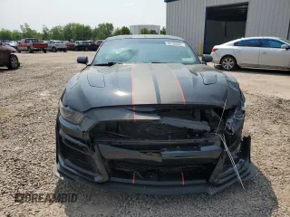 2016 Ford Mustang GT with VIN 1FA6P8CFXG5326279, listed as a Copart auction lot 59100565 with 52,972 mi miles and Salvage title. Bid and sale history available at DreamBid. Image 5.