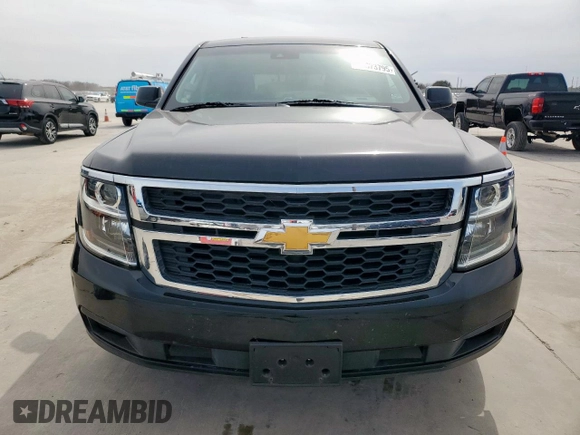 2019 Chevrolet Tahoe Commercial with VIN 1GNLCDEC4KR308468, listed as a Copart auction lot 43573795 with 59,660 mi miles and Salvage title. Bid and sale history available at DreamBid. Image 5.