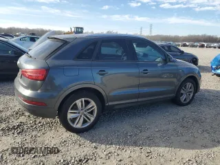 2018 Audi Q3 Premium with VIN WA1BCCFS1JR000879, listed as a Copart auction lot 47221015 with 18,464 mi miles and Salvage title. Bid and sale history available at DreamBid. Image 3.